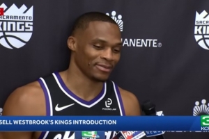 威少：休賽期我一直在享受家庭生活 我在這支球隊里有很多朋友