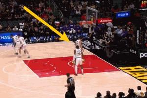 斯瑪特?fù)寯?艾頓擋住東契奇&出現(xiàn)失誤被老鷹進(jìn)三分 77垂頭沮喪