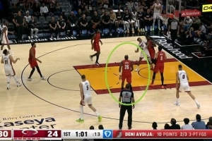 里斯登場！開拓者本場比賽首節(jié) 除楊瀚森之外的三個中鋒都上了