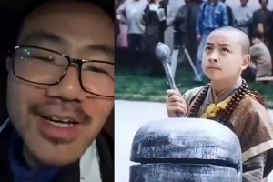 徐靜雨：我有釋小龍微信，他籃球打得很好身體很壯，我干不過(guò)他