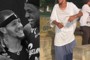 老詹的前隊(duì)友！德隆蒂-韋斯特近期被人發(fā)現(xiàn)在街頭流浪??