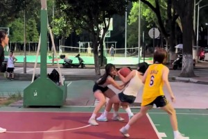 好家伙，這幾個丫頭還真歡實