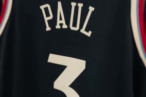 依然是CP3！快船隊開始制作保羅的球衣~