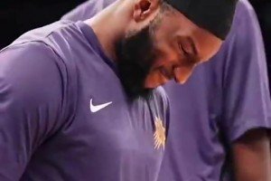 火箭新援有這本事！奧科吉訓(xùn)練中手指錯位，然后神奇地掰了回來！