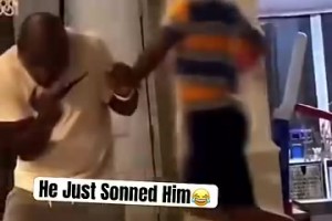 看看歪果的小孩！這爸爸一定是生氣又自豪