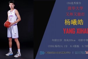 清華獨角獸！狀元楊曦皓集錦：護(hù)筐三分兼具！機動性出色高內(nèi)線！