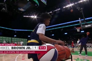 這就是五星高中生嗎？麥當(dāng)勞全明星三分大賽原聲！