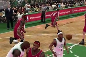 那年第一次拿MVP！2K9里的詹姆斯，操作起來太絲滑了~