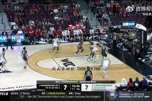 生涯首次兩雙！王俊杰昔日NCAA首發(fā)28分鐘10分10板1帽
