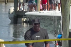 連GOAT喬丹都出海釣魚了，想想喬治也不算什么了??????