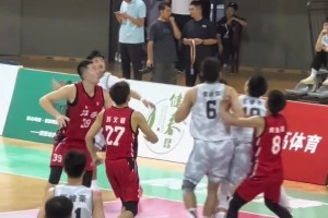 降維打擊！王俊杰此前全運會u22比賽狂砍23分17籃板