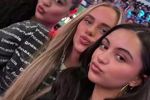 是真養(yǎng)眼啊??此前布朗尼、海斯、文森特的女友組團(tuán)去客場(chǎng)看球！