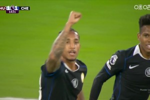 切爾西1-1扳平！若昂-佩德羅頭球攻門得手！庫庫雷利亞頭球擺渡！