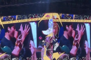 庫里中國行kiss cam環(huán)節(jié) 魯大師突然上了一波尺度啊??